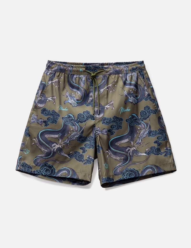 Maharishi - Thai Cloud Dragon Swim Shorts | HBX
