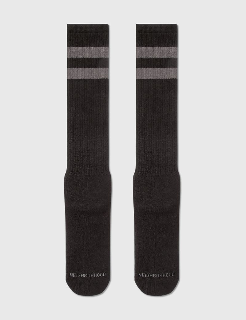 NEIGHBORHOOD - Classic 3 Pack Long Socks | HBX - Globally Curated