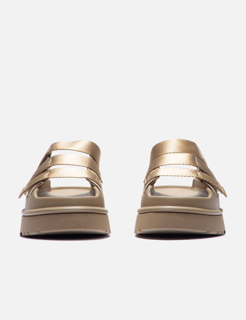 国内配送 UGG W GOLDENGLOW SLIDE DARK SAND Women's UGG Goldenglow Slide Dark Sand – Footwear etc.