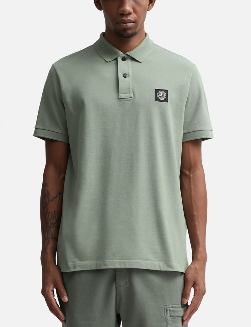 Stone Island - Stretch Cotton Polo Shirt | HBX - Globally Curated