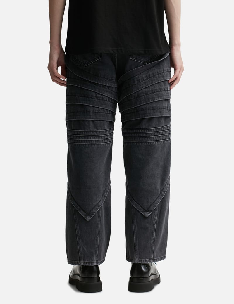 Warrior Denim Stud Pants