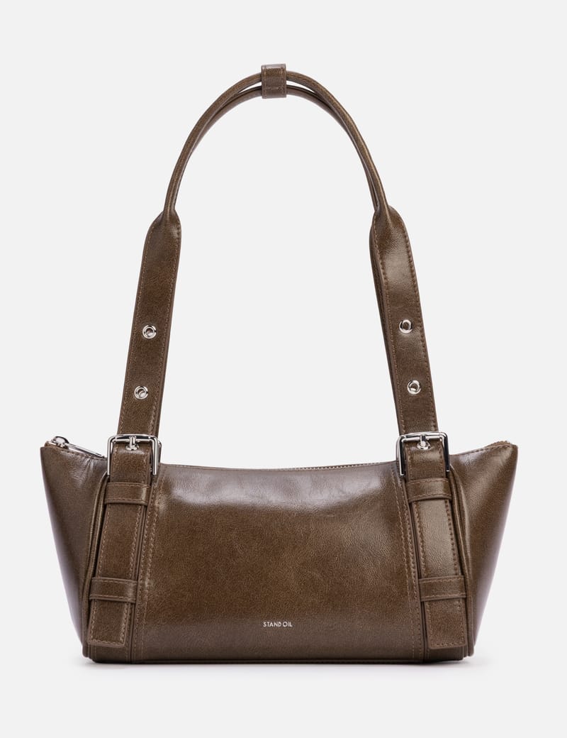 STAND OIL More Baguette Bag - Sleek faux-leather baguette with