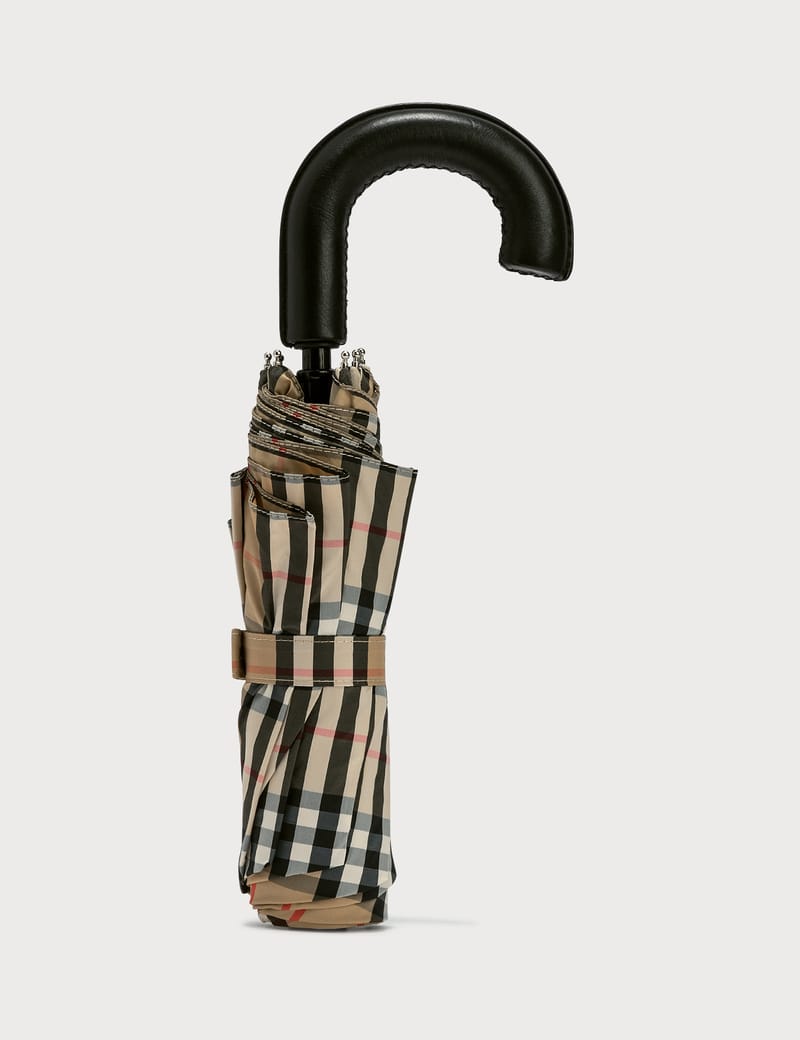 【関税&送料込み】Burberry Vintage Check Folded Umbrella Burberry - Vintage Check Folding Umbrella | HBX - Globally