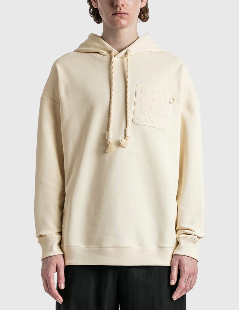 Loewe - ANAGRAM PATCH POCKET HOODIE | HBX - Globally Curated