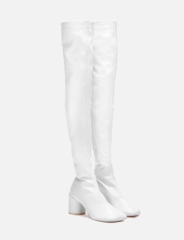 MM6 Maison Margiela - Anatomic Thigh High Boots | HBX - Globally ...