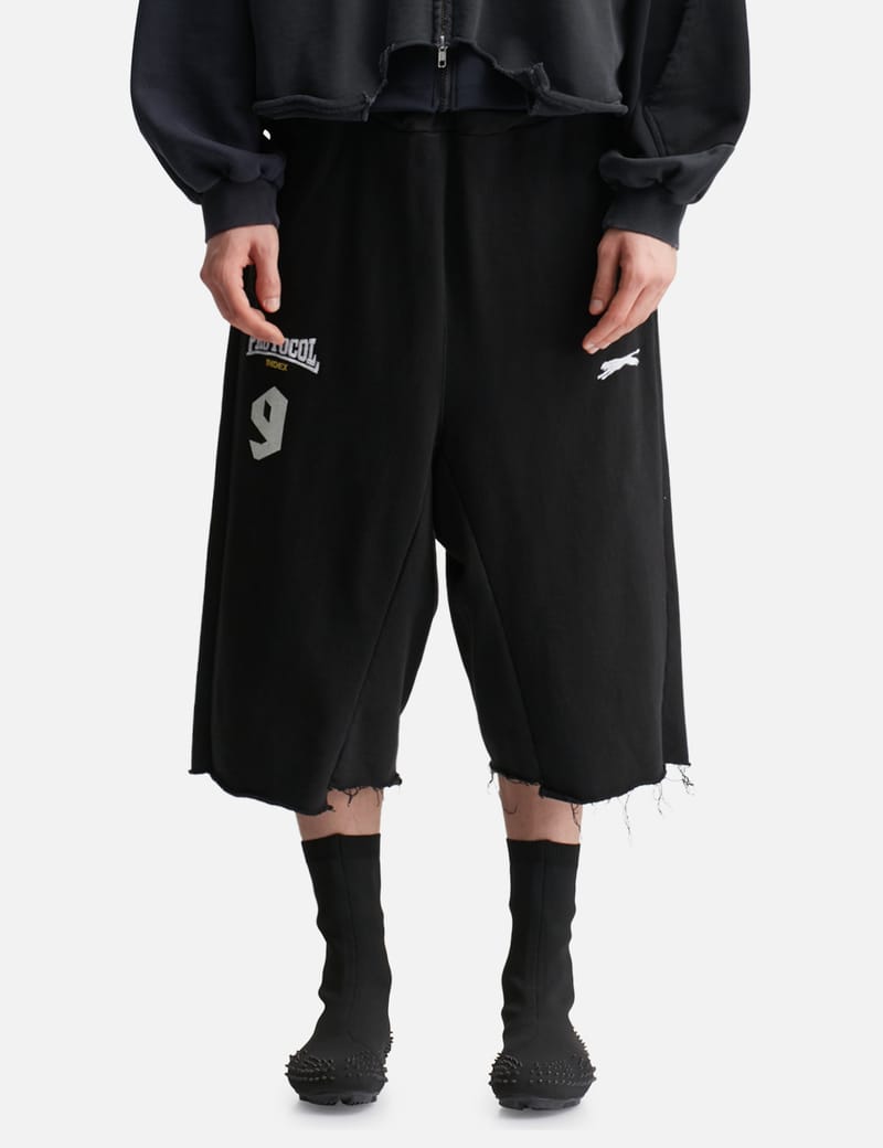 ウェア protocol index FOLDED WAIST JORTS Protocol-Index Folded Waist Jorts - 折り返しウエストのセミオーバー