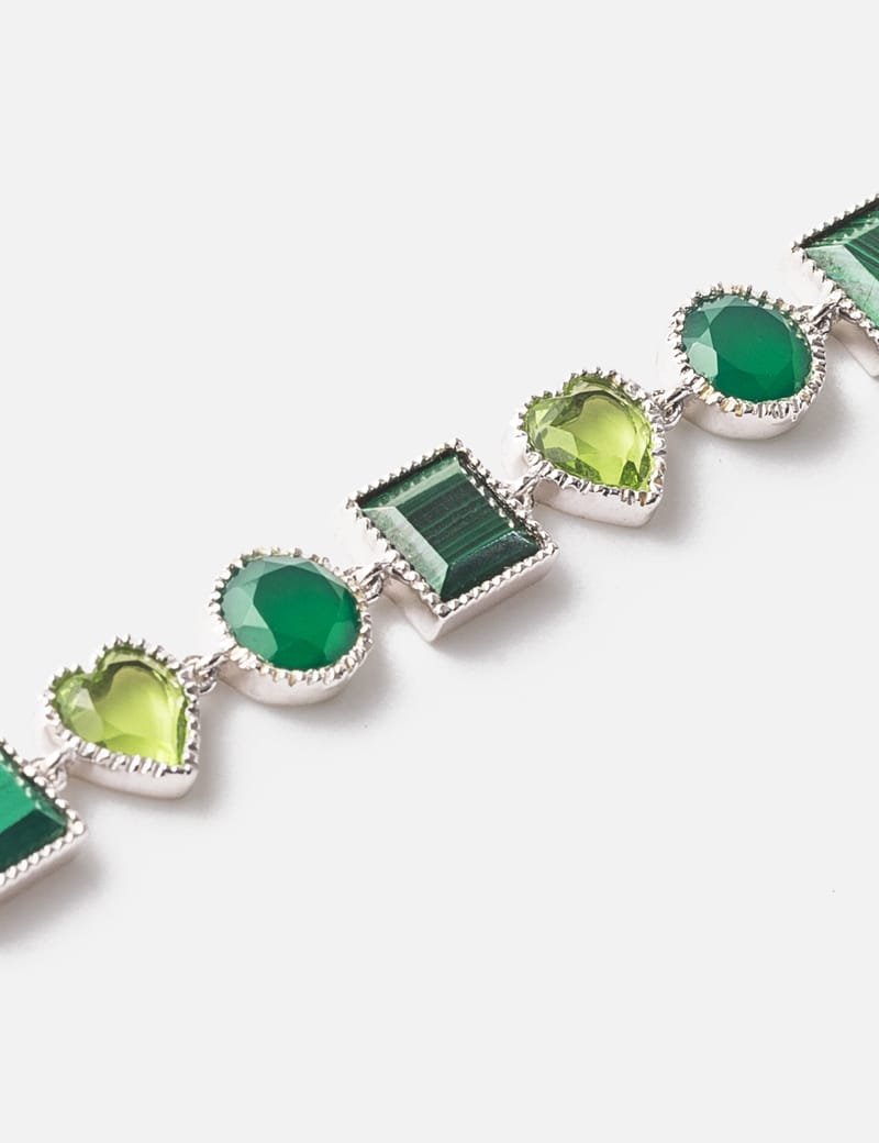 VEERT - THE GREEN SHAPE BRACELET | HBX - Globally Curated Fashion