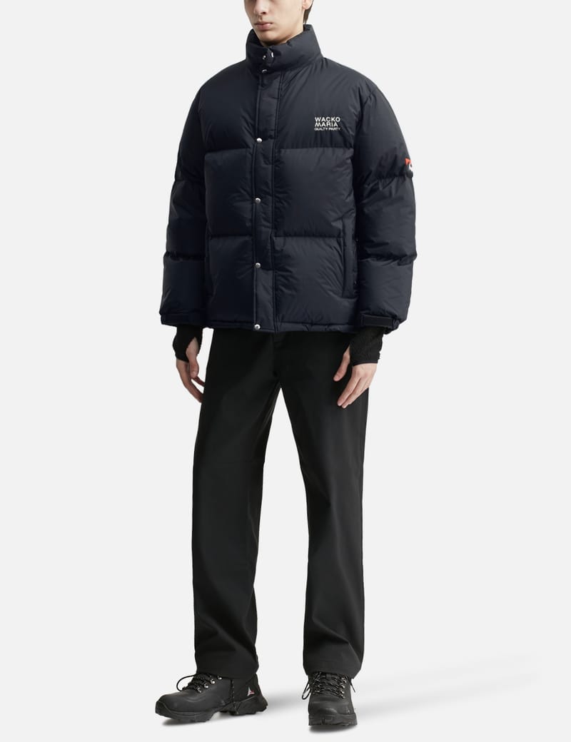 Wacko Maria Nanga X Wacko Maria Down Jacket - Black, Japan-made