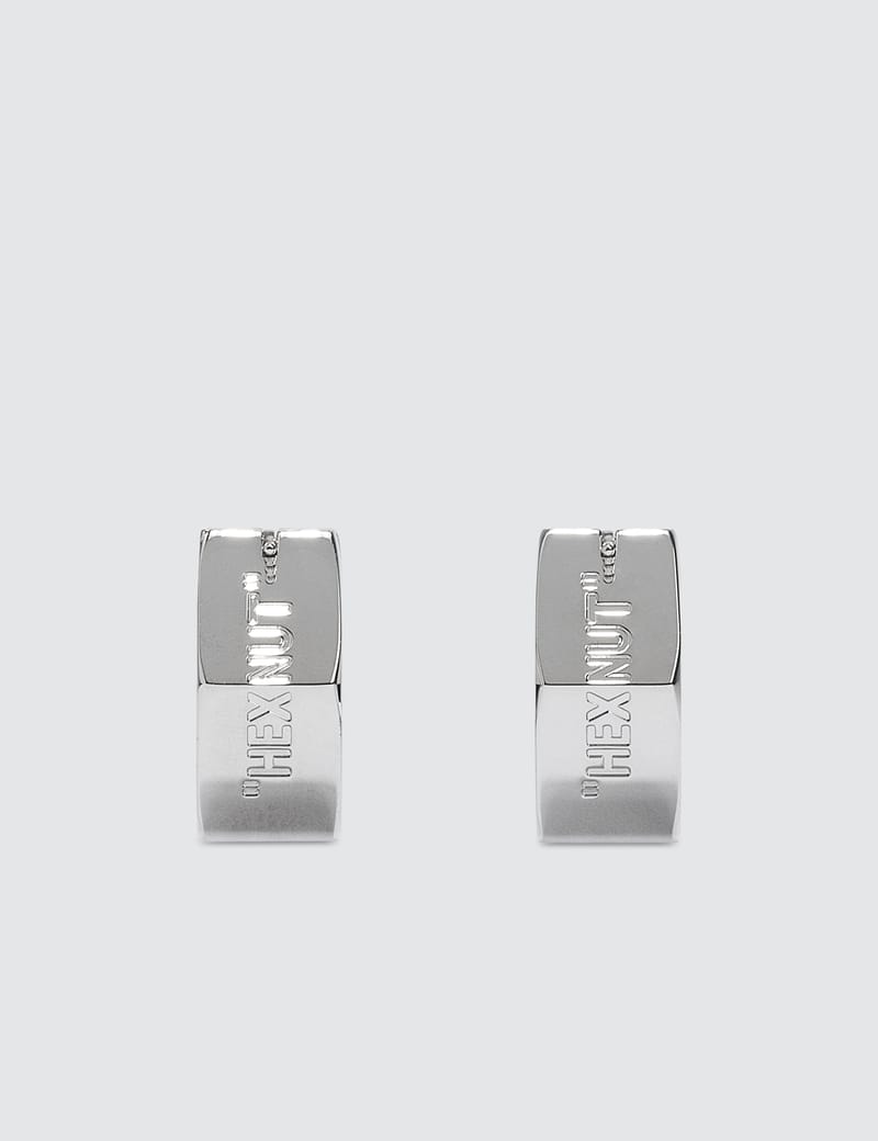 Off-White™ - Hexnut Earrings | HBX - ハイプビースト(Hypebeast)が