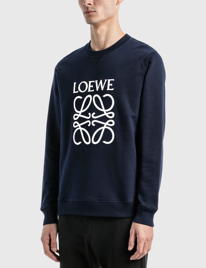 Loewe - LOEWE Anagram Embroidered Sweatshirt | HBX
