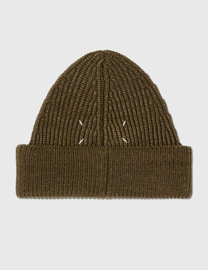 Maison Margiela - Four-stitches Beanie | HBX - Globally