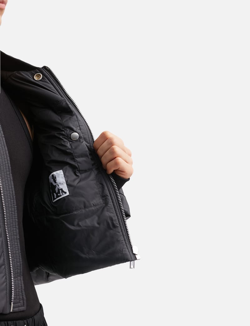 Rick Owens Drkshdw Convertible Jacket In Nylon - GRS認証リサイクル
