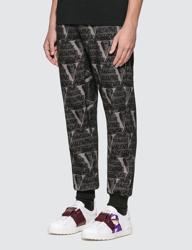 Undercover - Valentino x Undercover Allover V Face Pants | HBX