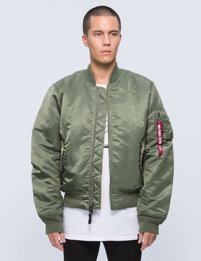 Alpha Industries MA 1 Slim Fit Jacket HBX Globally Curated