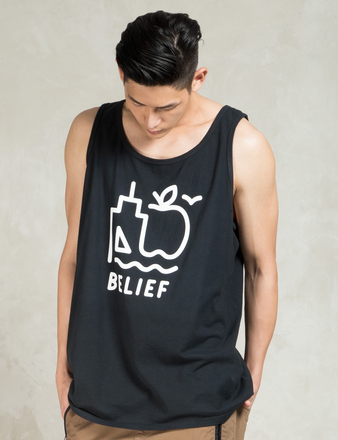 Belief Black Outdoors Tank Top HBX HYPEBEAST 為您搜羅全球潮流時尚品牌