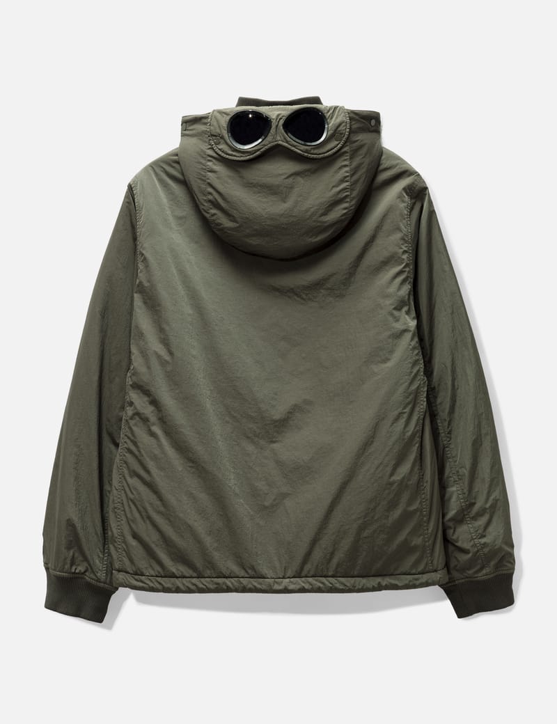 C.P. Company - CHROME-R GOGGLE BOMBER JACKET | HBX - Globally