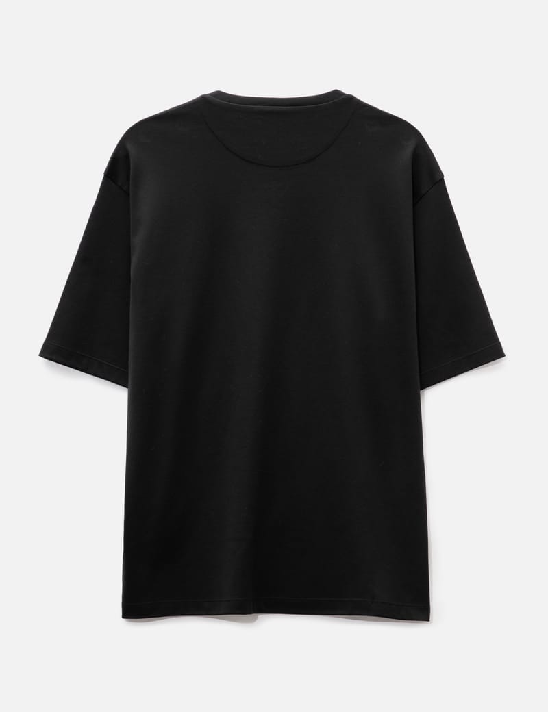 Prada - コットン ロゴ プラーク Tシャツ | HBX - ハイプビースト ...