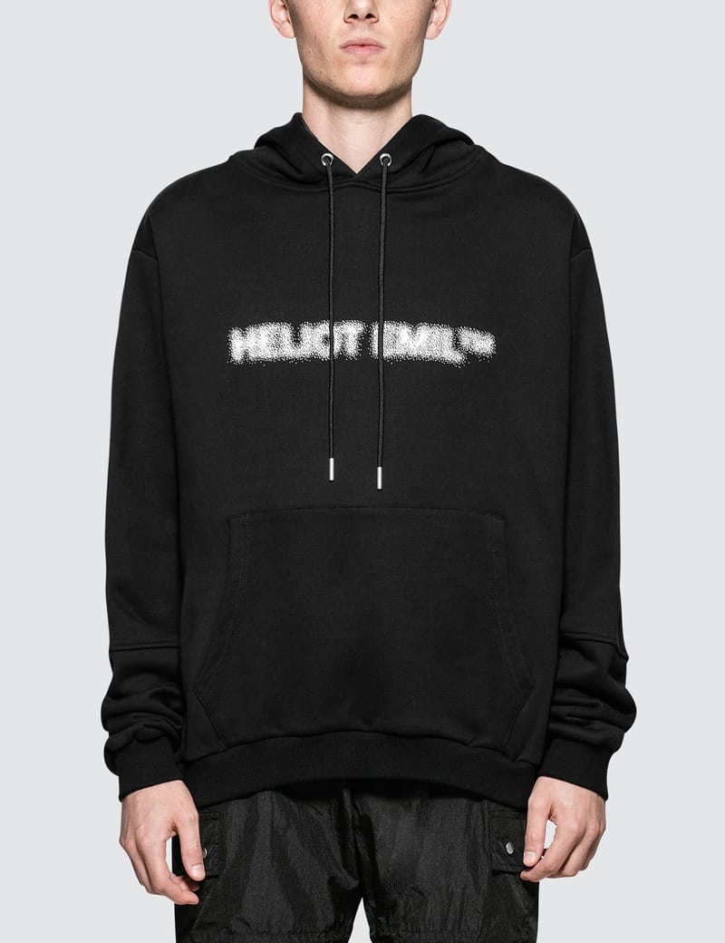 Heliot Emil - Blurred Hoodie | HBX - Globally Curated Fashion and