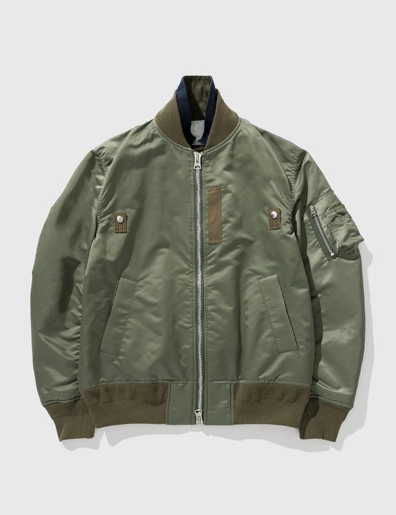 Sacai - MA-1 Blouson | HBX - Globally Curated Fashion and