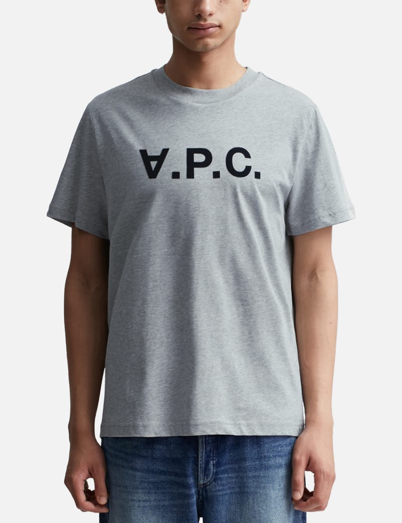 【関税込み】A.P.C. グレー Standard Grand 'VPC' Tシャツ A.P.C. - Standard Grand VPC T-shirt | HBX - Globally Curated