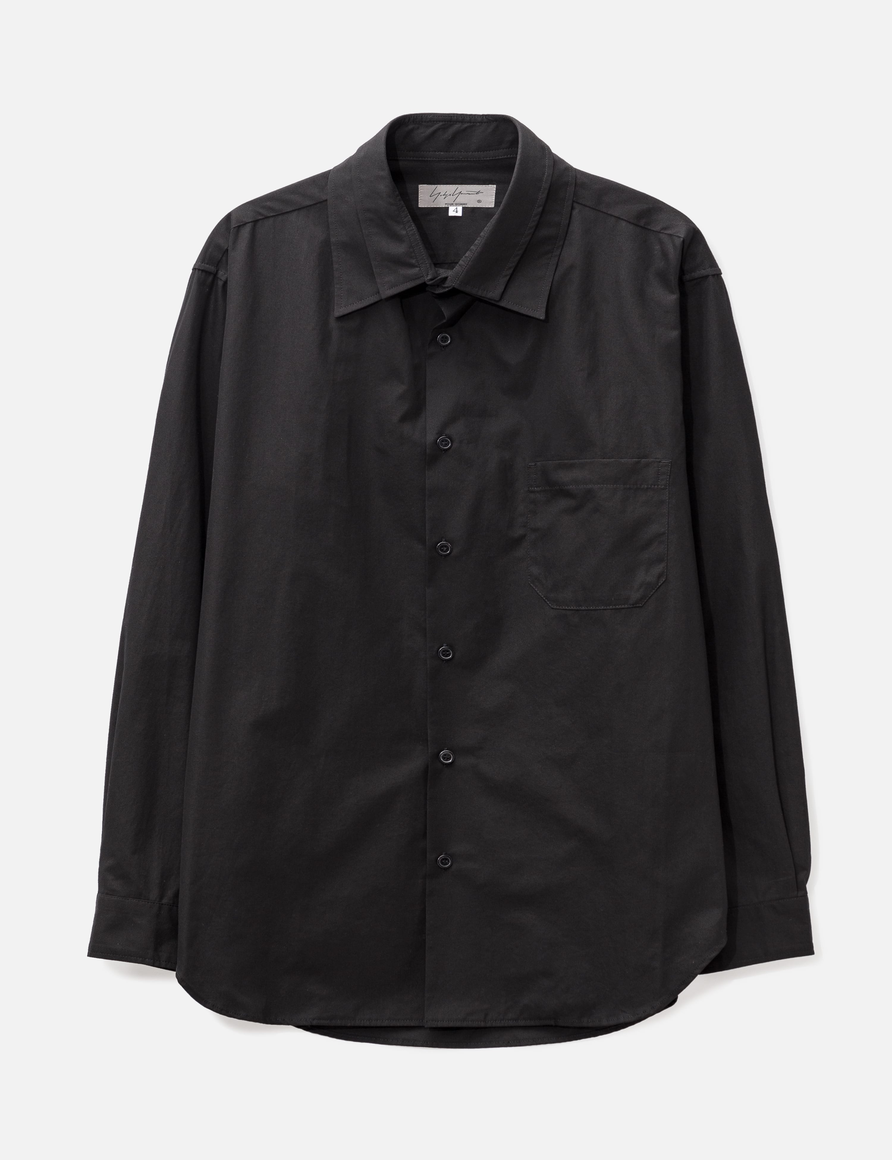 Yohji Yamamoto Pour Homme Double Collar Shirt | HBX - Globally