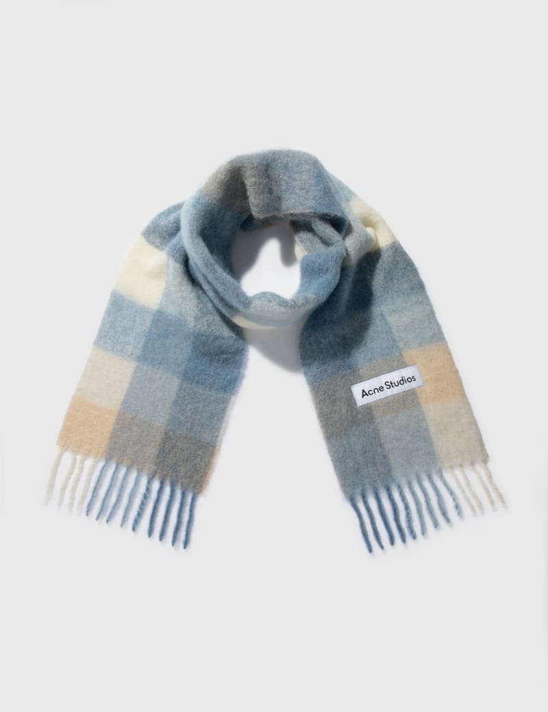 Acne Studios アクネ ストゥディオズ モヘアチェックスカーフ 三越伊勢丹 | Acne Studios/アクネ ストゥディオズ_Women通販