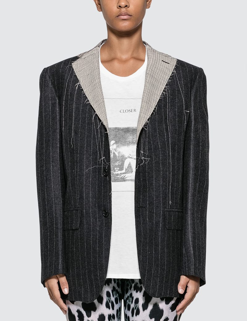 R13 Deconstructed Oversized Boyfriend Blazer HBX Globally