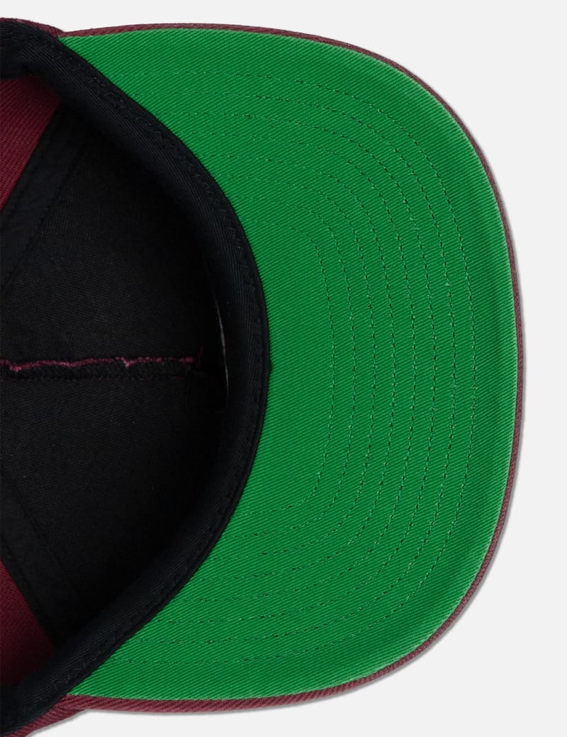 ©SAINT M×××××× 25SS 5PANNEL EAT ME CAP 5PANEL CAP/EAT ME / BURGUNDY | GR8
