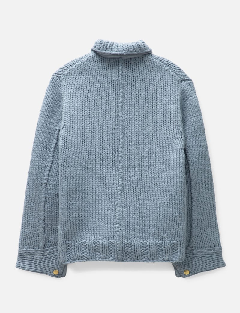 Sacai X CARHARTT WIP KNIT JACKET MICHIGAN