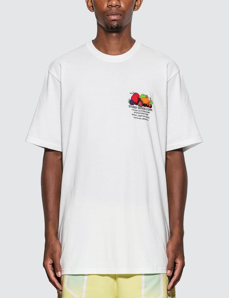 Stüssy - Fresh Fruit T-Shirt White | HBX - Globally Curated