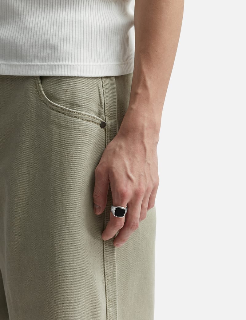 TOM WOOD - Cushion Black Onyx Ring | HBX - Globally Curated