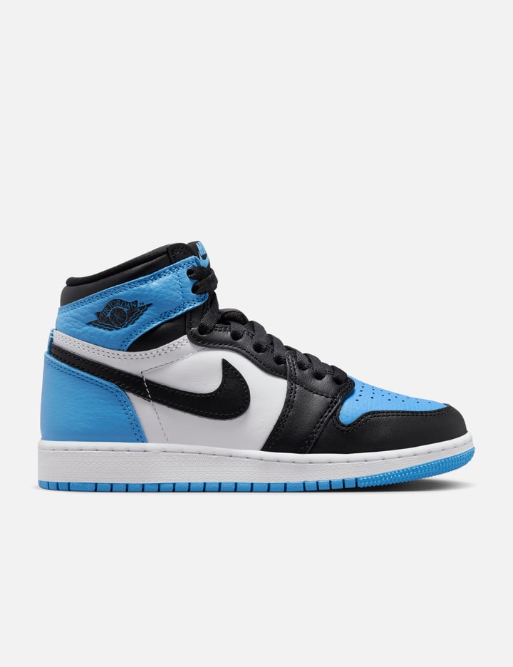 Jordan Brand - Air Jordan 1 High 'UNC Toe' (GS) | HBX - Globally ...