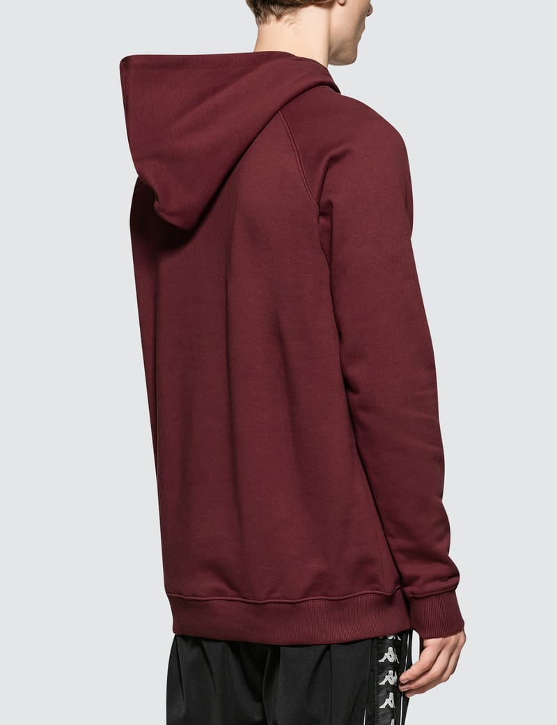 Maroon kappa hoodie hot sale