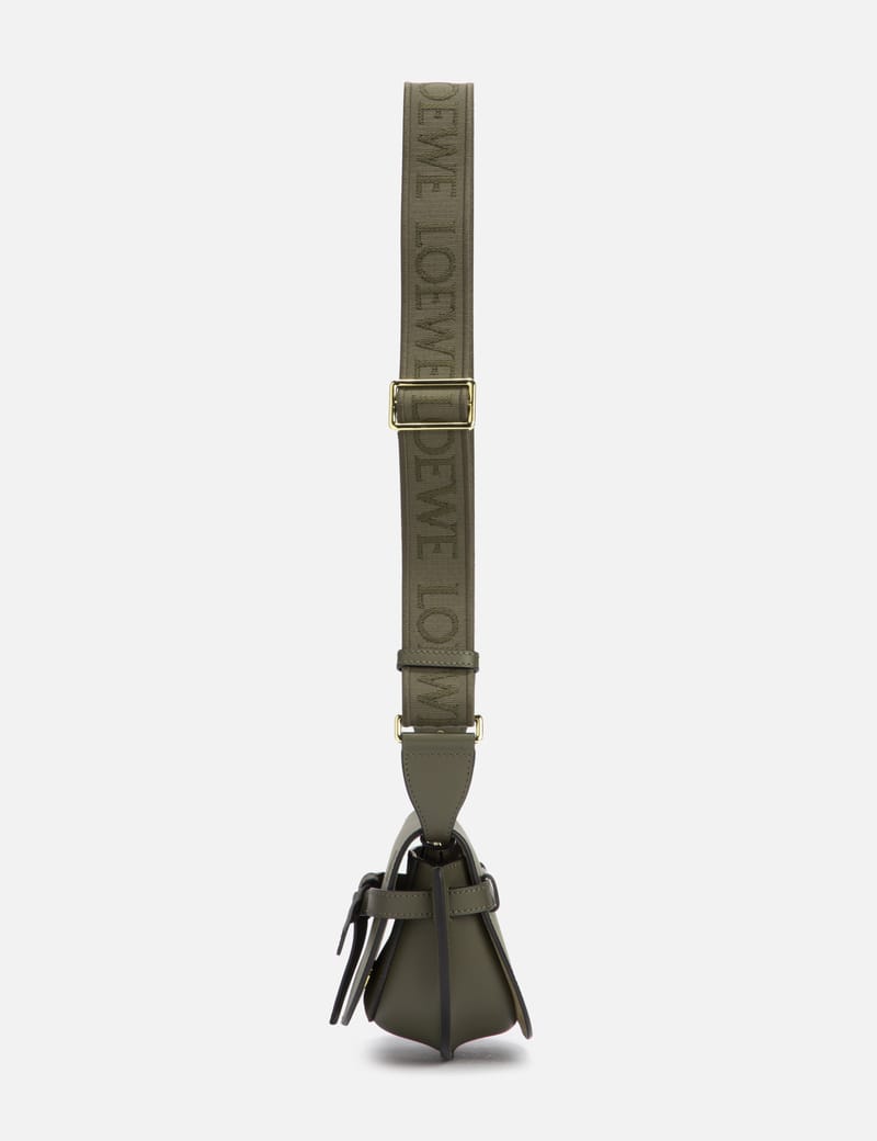 LOEWE セール★ GATE DUAL MINI BAG★GREEN Loewe - Mini Gate Dual Bag In Bicolor | HBX - Globally