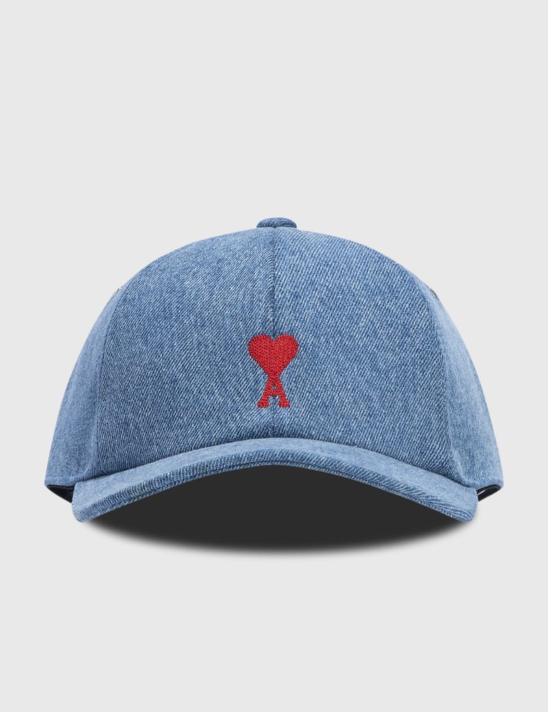 【新品レアカラー】AMIPARIS エンブロイダリー キャップ　ネイビーブルー 新品レアカラー】AMIPARIS エンブロイダリー キャップ ネイビーブルー