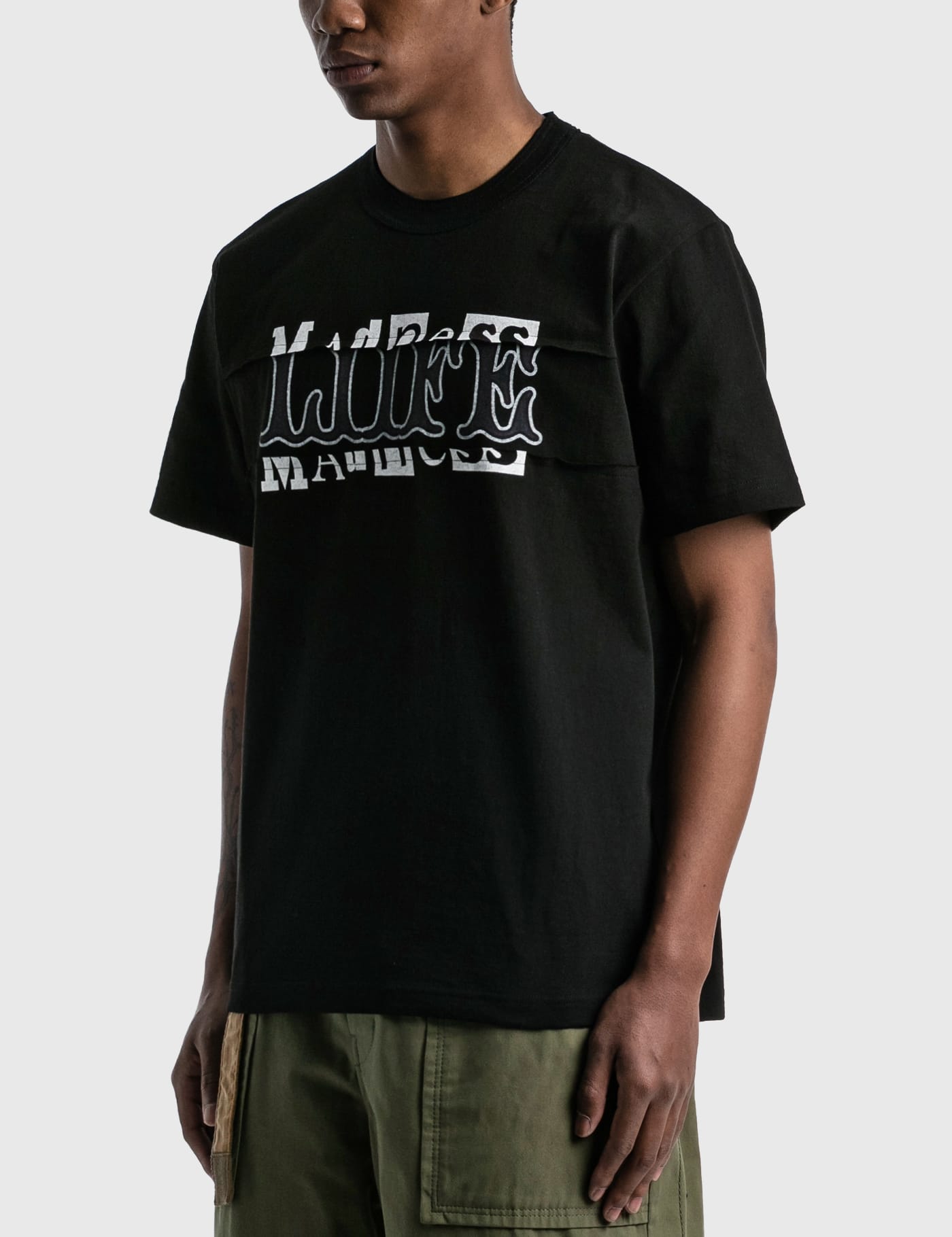 Sacai - Archive Mix T-shirt | HBX - Globally Curated Fashion and