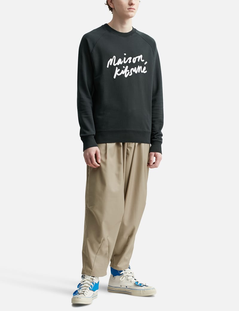 Maison Kitsuné - Handwriting Clean Sweatshirt | HBX