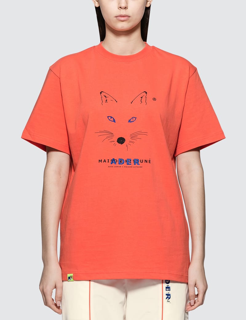 Maison Kitsuné - Ader Error X Maison Kitsune Fox Mustache T-shirt