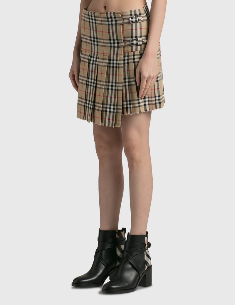 Burberry kilt outlet skirt