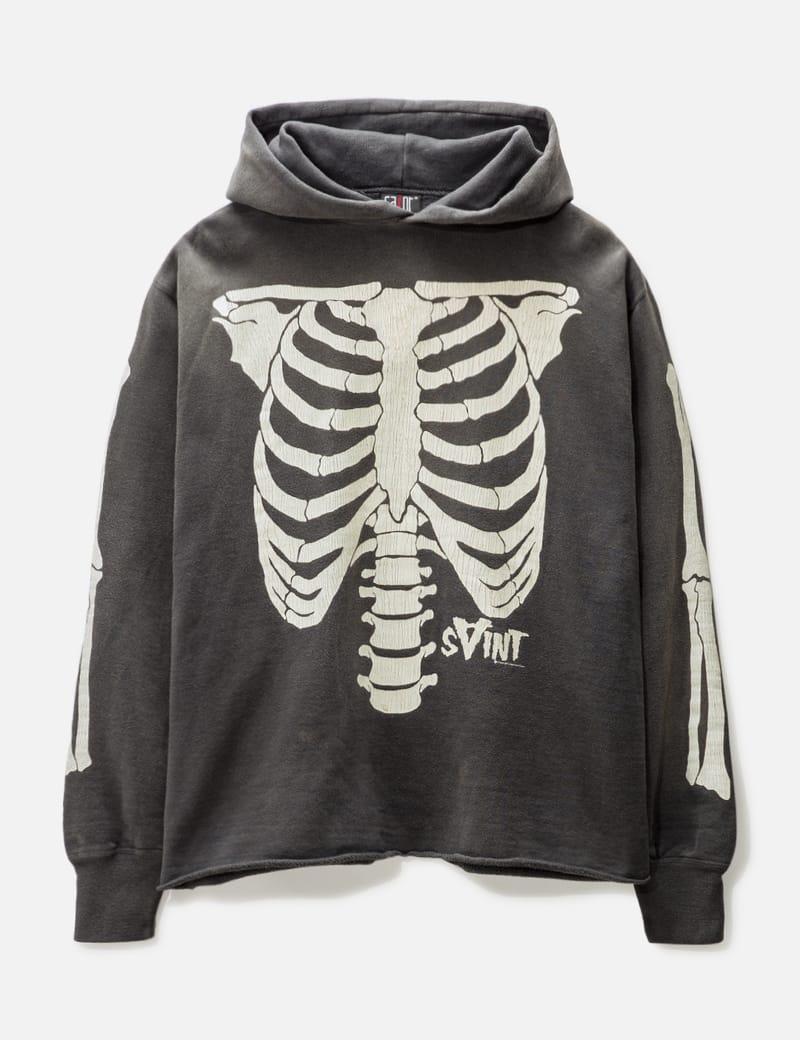 Saint Michael - BONE HOODIE | HBX - Globally Curated Fashion and