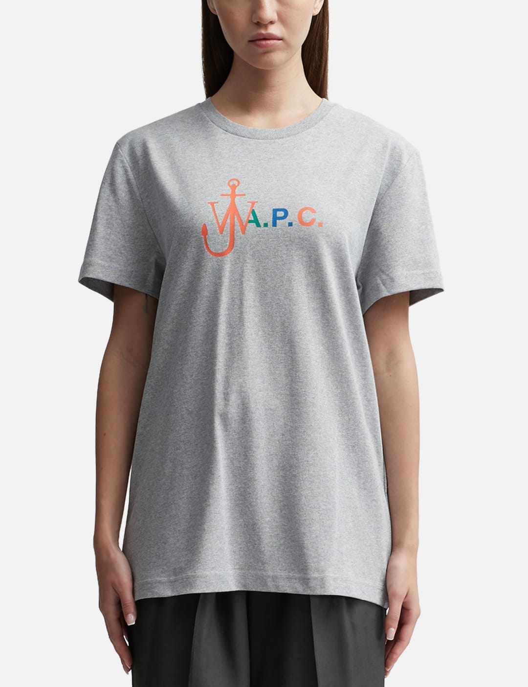 新品 A.P.C. JW Anderson Tシャツ ユニセックス XS グレー