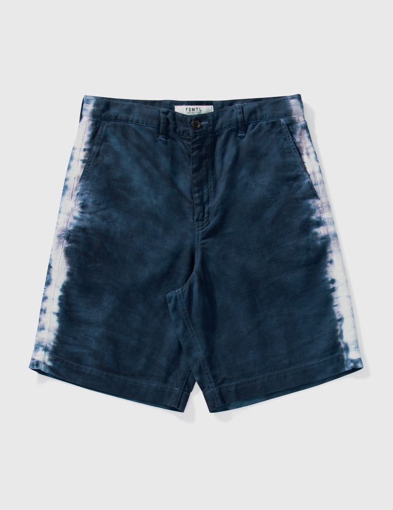 【NONCODE】(Unisex) Tefia Tie Dye Pigment Shorts FDMTL - Tie-Dye Wide Tapered Shorts | HBX - Globally Curated