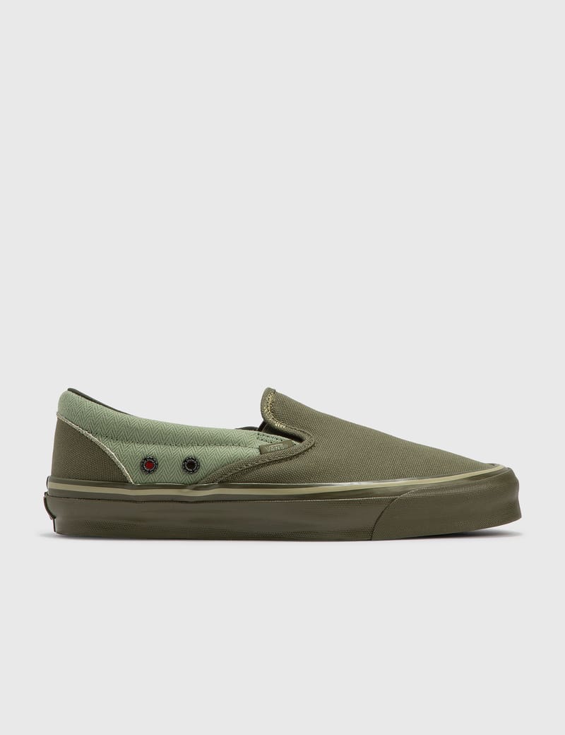 Vans - Vans X Nigel Cabourn Og Classic Slip-on Lx | HBX