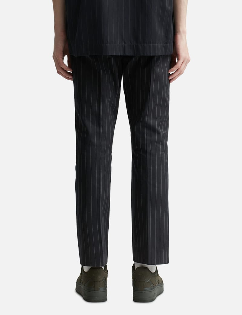 Sacai - CHALK STRIPE PANTS | HBX - Globally Curated Fashion and