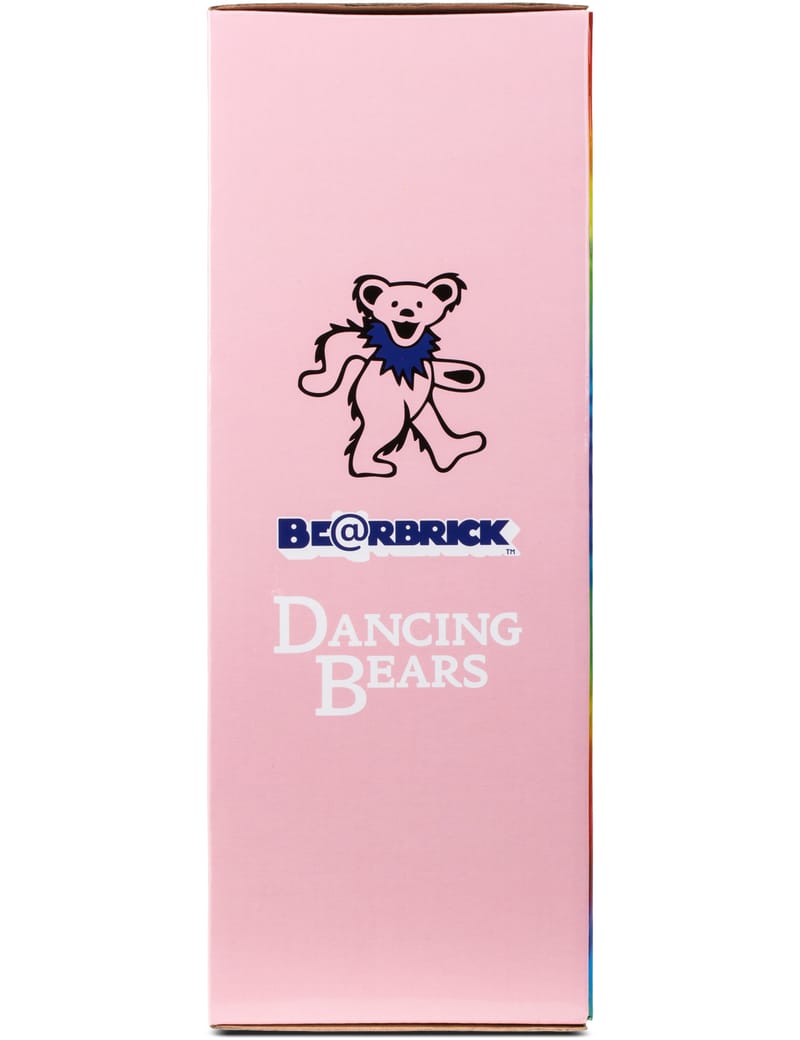 Bearbrick Grateful Dead Dancing Bears 100% Pink - US