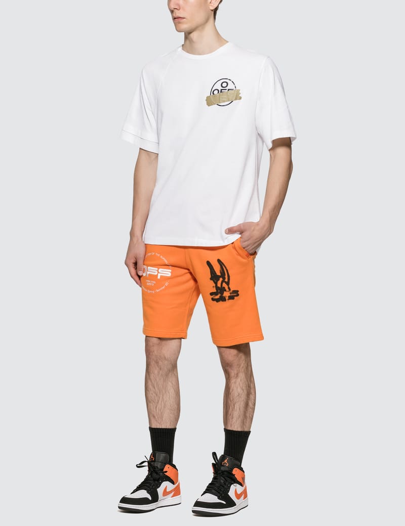 Off-White™ - Cartoon Sweat Shorts | HBX - ハイプビースト(Hypebeast