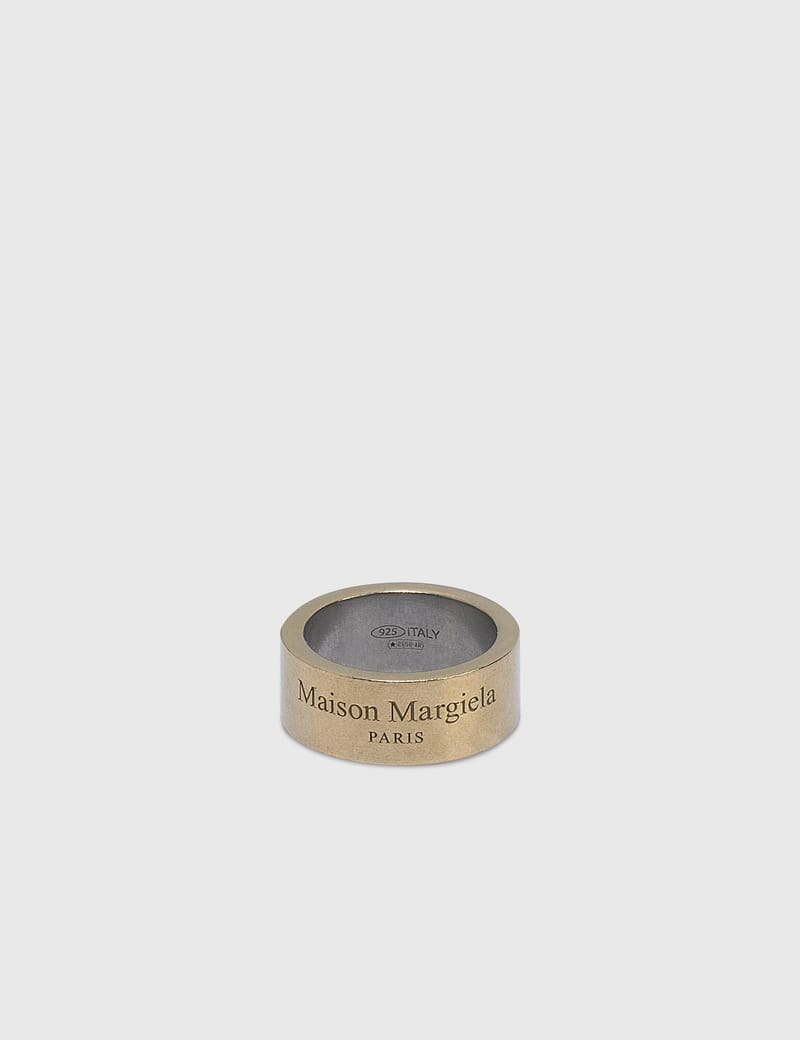 Maison Margiela - Logo Wide Ring | HBX