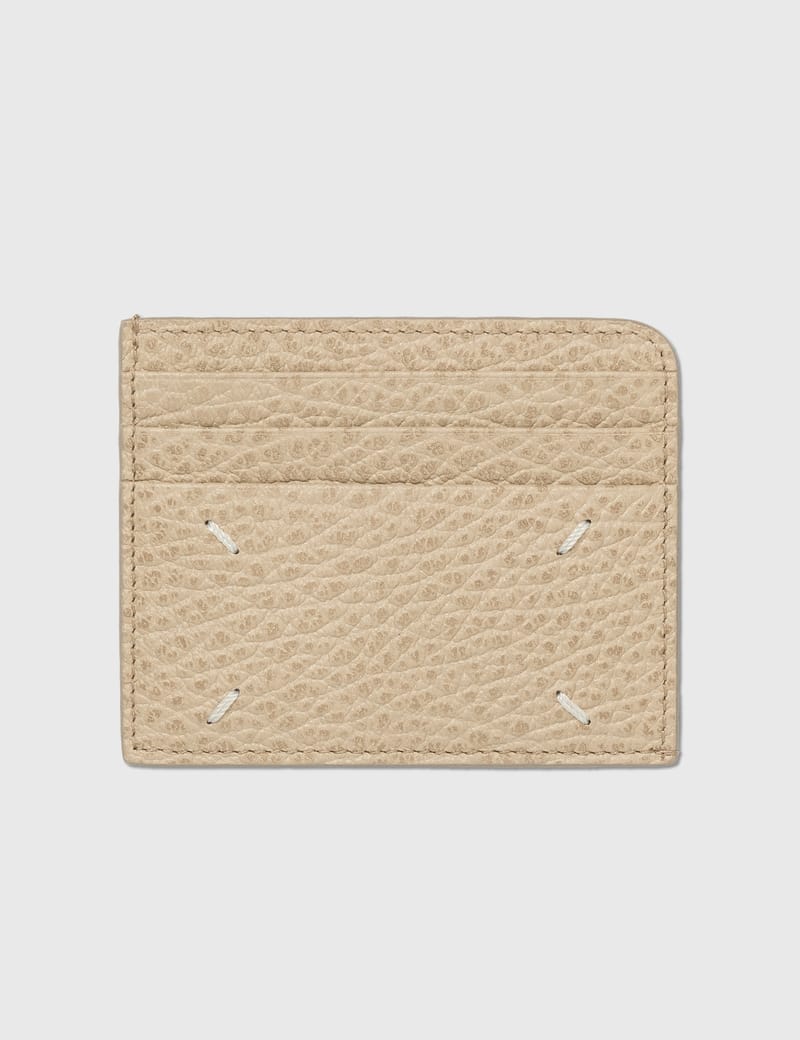 Maison Margiela - Grainy Leather Card Holder | HBX - Globally ...