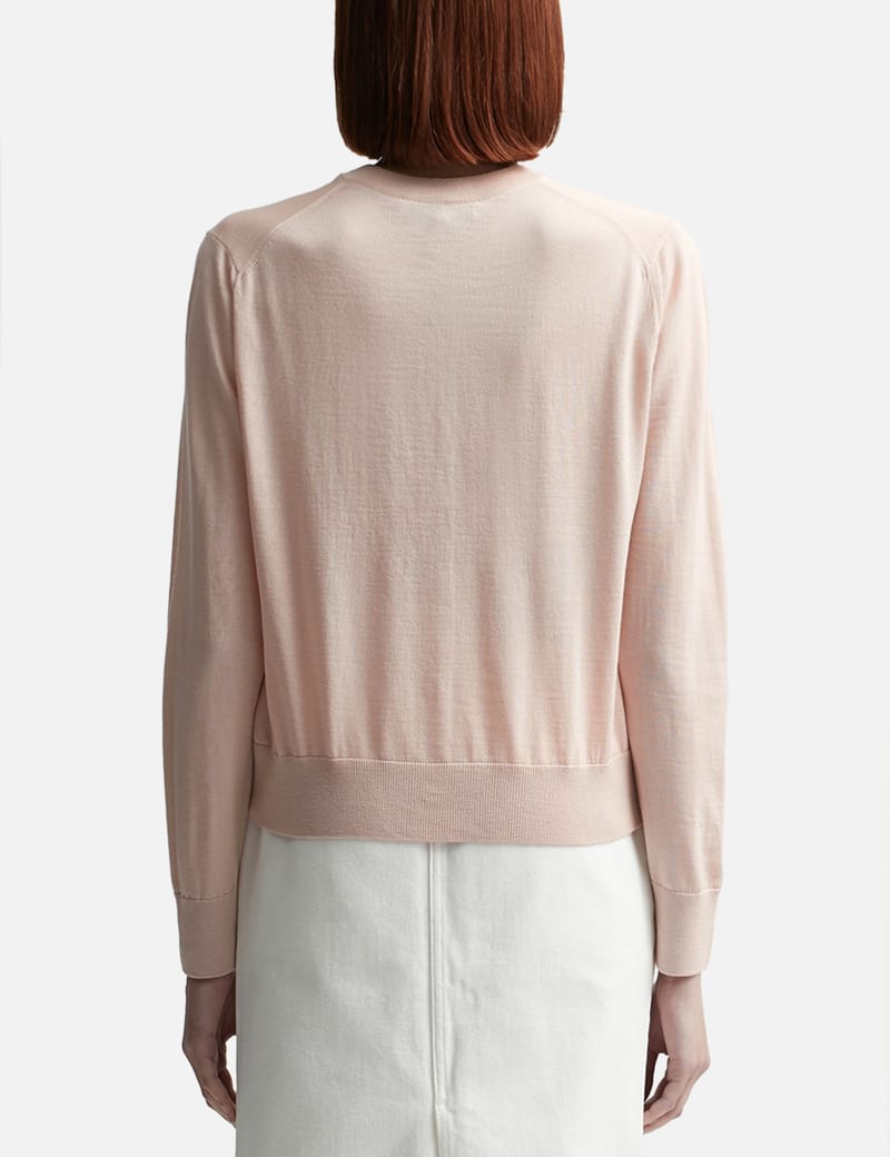 Maison Kitsuné - Baby Fox Patch Regular Cardigan | HBX