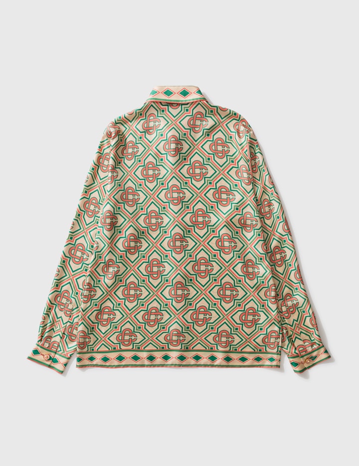 Casablanca - Printed Silk Twill Shirt | HBX - Globally Curated Fashion ...